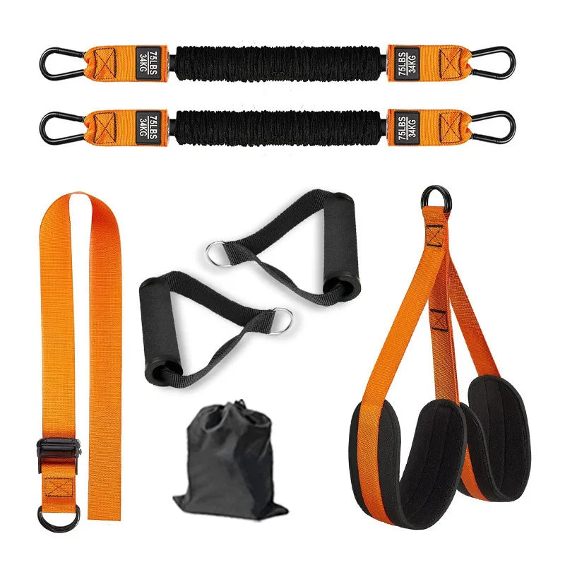 Ultimate Pull-Up Assist Belt for Enhanced Indoor Fitness - Elastic Tension Rope for Horizontal Bar Support
