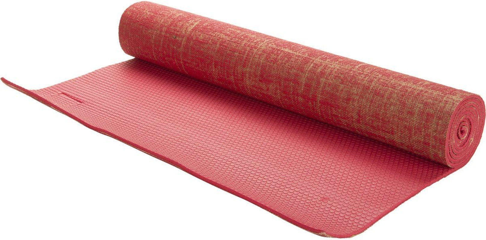 Maji Sports Eco-Friendly Jute Yoga Mat with Foot Massager - Premium Quality for Ultimate Comfort