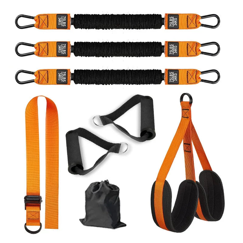 Ultimate Pull-Up Assist Belt for Enhanced Indoor Fitness - Elastic Tension Rope for Horizontal Bar Support