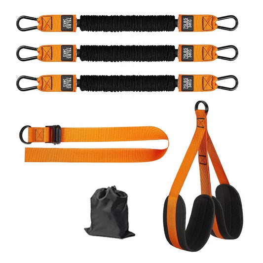 Ultimate Pull-Up Assist Belt for Enhanced Indoor Fitness - Elastic Tension Rope for Horizontal Bar Support