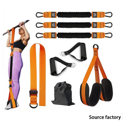 Ultimate Pull-Up Assist Belt for Enhanced Indoor Fitness - Elastic Tension Rope for Horizontal Bar Support