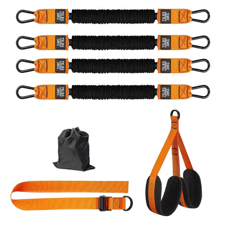 Ultimate Pull-Up Assist Belt for Enhanced Indoor Fitness - Elastic Tension Rope for Horizontal Bar Support